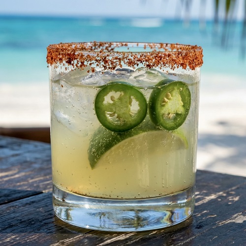 Spicy Margarita Mocktail